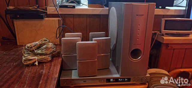 Домашний кинотеатр sharp с акустикой 5.1