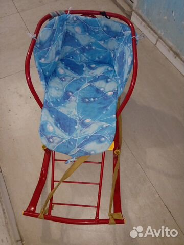 Детские санки с колесами