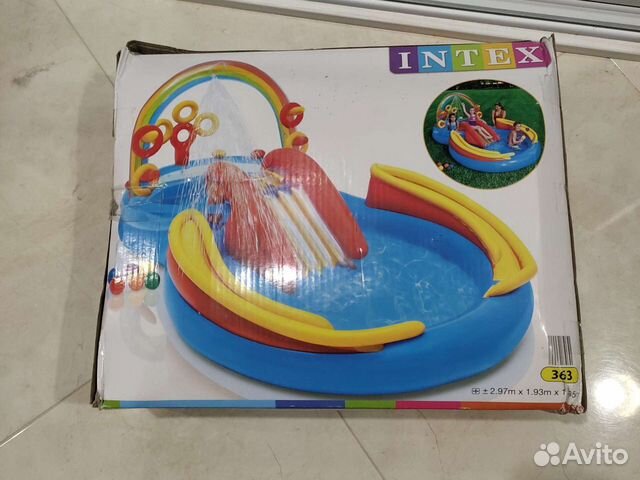 Детский надувной бассейн