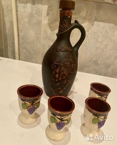 Набор для чачи. Графин и рюмки