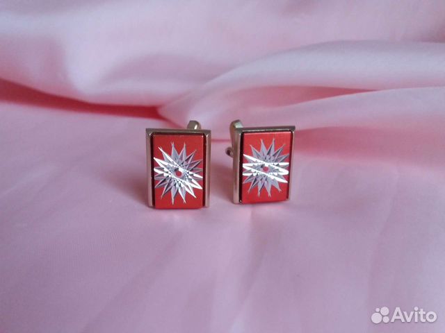 Винтажные мужские запонки СССР