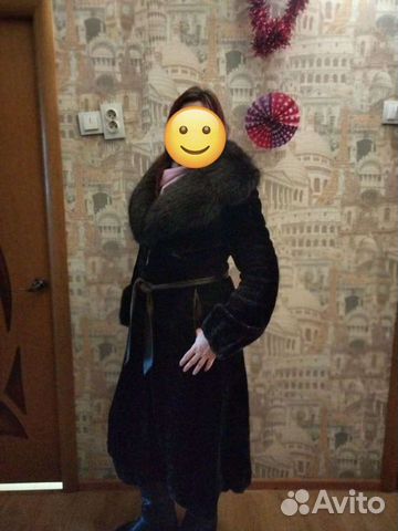 Шуба мутоновая 46 размер