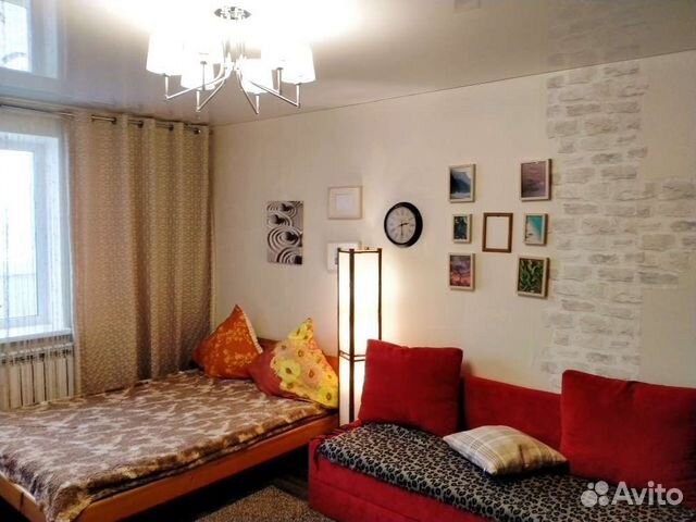 

1-к. квартира, 30 м², 2 кровати