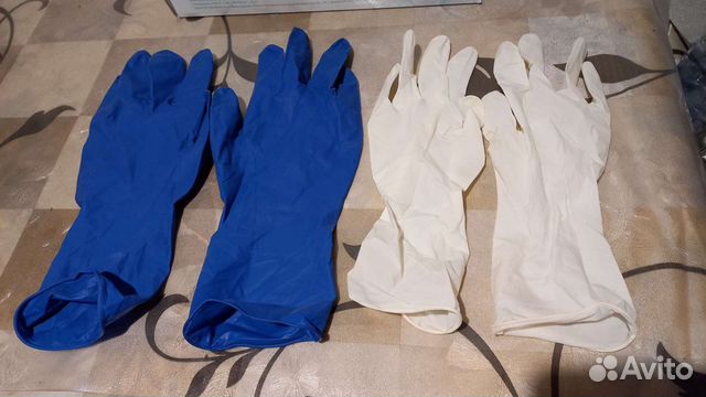 Латексные перчатки новые