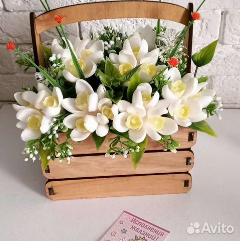 Подснежники из мыла