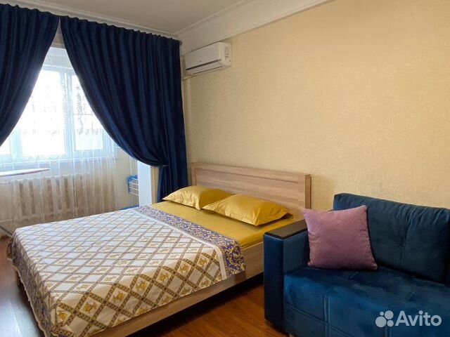 

1-к. квартира, 45 м², 2 кровати