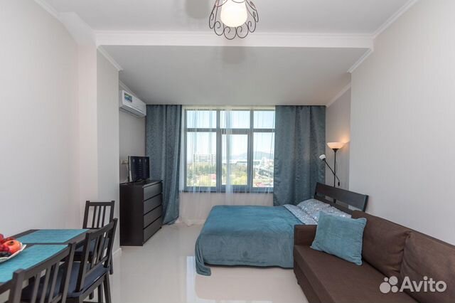 

Квартира-студия, 30 м², 2 кровати