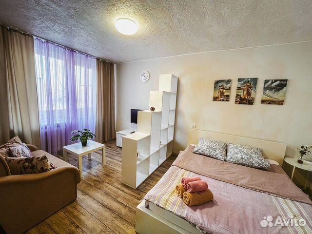 

1-к. квартира, 30 м², 2 кровати
