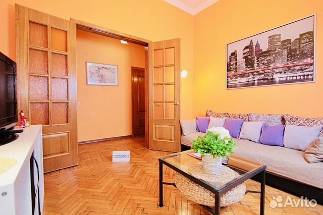 

2-к. квартира, 60 м², 2 кровати