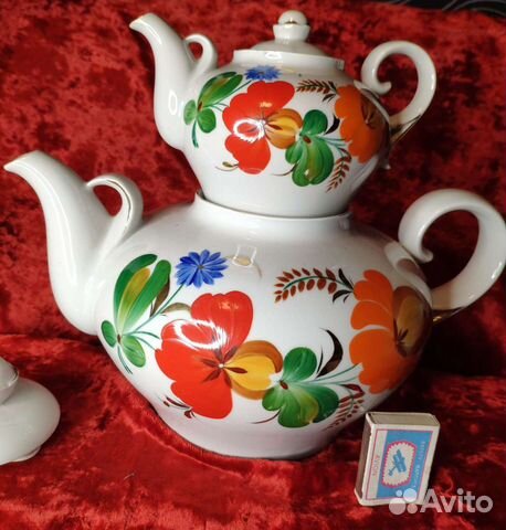 Чайник заварочный СССР большой и малый