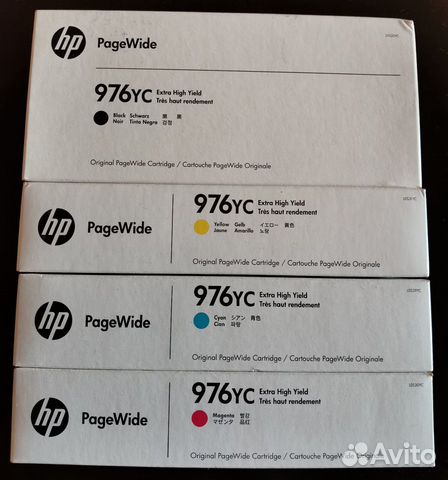 Картриджи hp 976yc