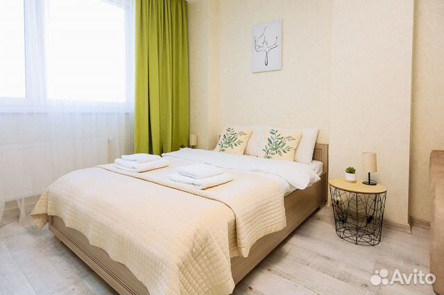 

1-к. квартира, 42 м², 2 кровати