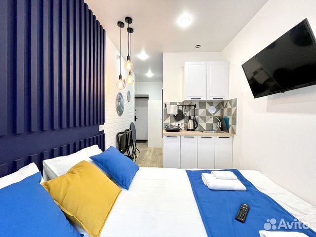 

Квартира-студия, 15 м², 1 кровать