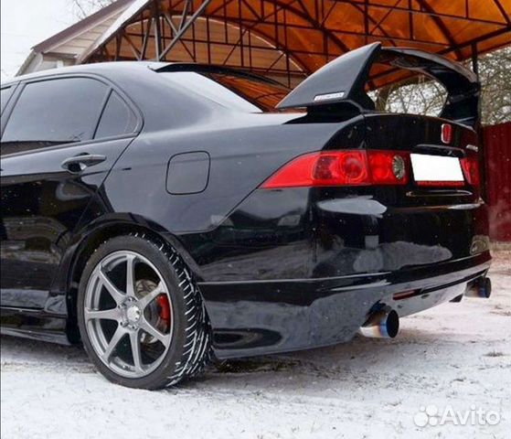 Спойлер honda accord 7 в стиле Mugen