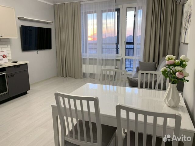 

1-к. квартира, 52 м², 2 кровати