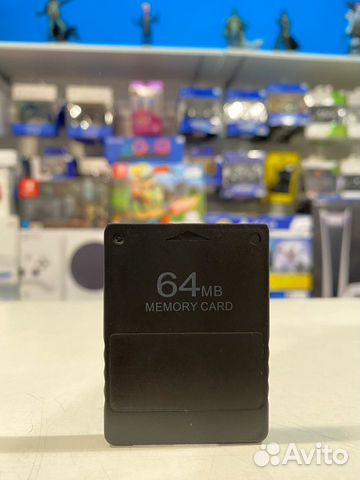 Карта памяти Memory Card для PS2 64 mb
