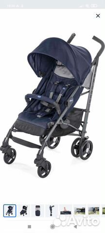 Прогулочная коляска, трость Chicco