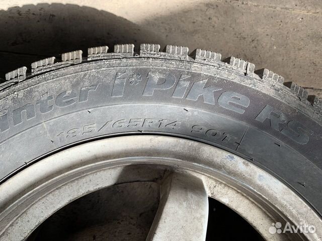 Hankook Winter I'Pike RS 185/65 R14 90T, 4 шт