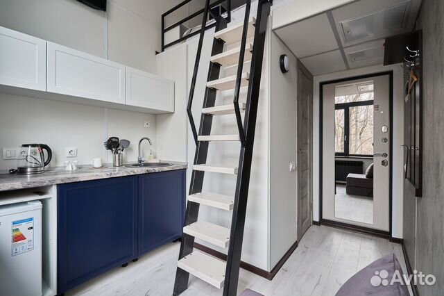 

Квартира-студия, 10 м², 2 кровати