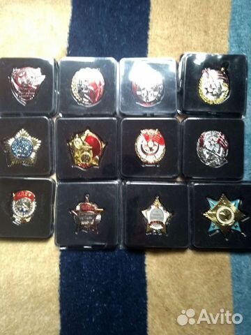 Муляжы орденов