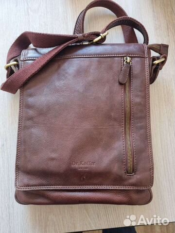 Сумка планшет мужская D.Koffer, натуральная кожа