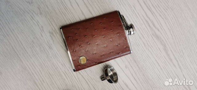 Фляга в подарочной упаковке с воронкой