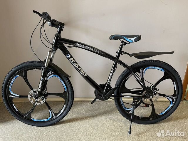 Велосипед на литых дисках