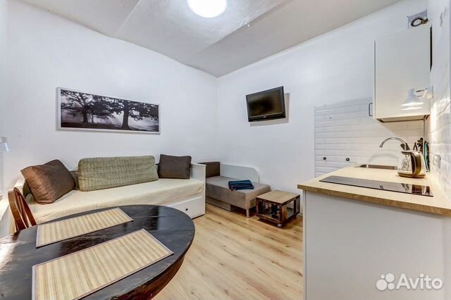 

Квартира-студия, 23 м², 2 кровати