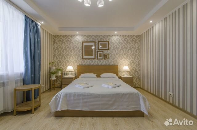 

1-к. квартира, 46 м², 2 кровати