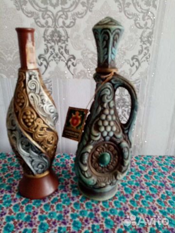 Бутылка-керамика