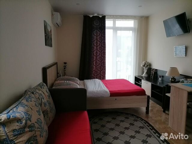 

Квартира-студия, 22,5 м², 2 кровати
