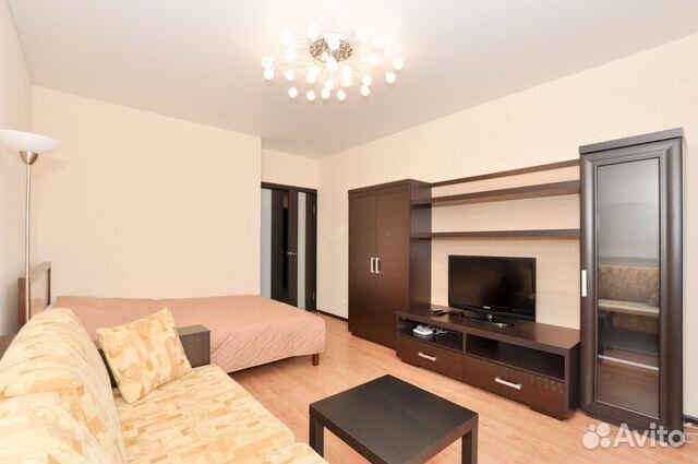 

1-к. квартира, 38 м², 2 кровати