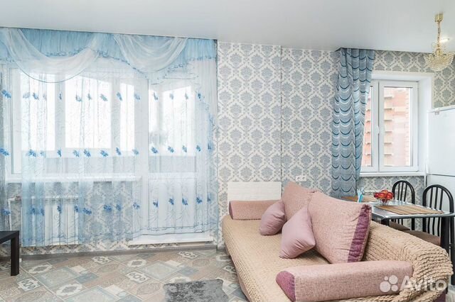 

Квартира-студия, 36 м², 2 кровати