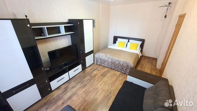 

1-к. квартира, 38 м², 2 кровати