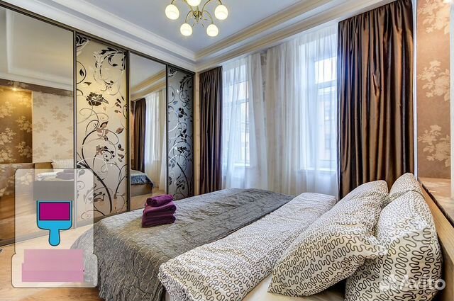 

2-к. квартира, 50 м², 2 кровати