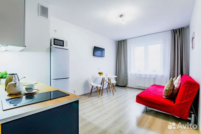 

1-к. квартира, 55 м², 3 кровати