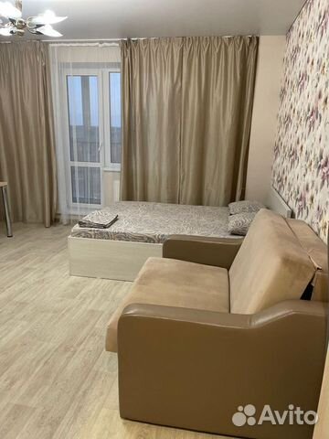 

Квартира-студия, 30 м², 2 кровати