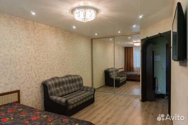 

1-к. квартира, 38 м², 2 кровати