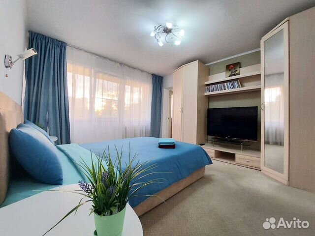 

1-к. квартира, 40 м², 2 кровати