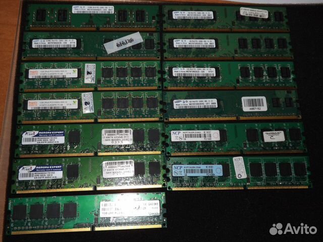 Оперативная память 1GB DDR2-5300/6400 Оперативная память 1GB DDR2-5300/6400