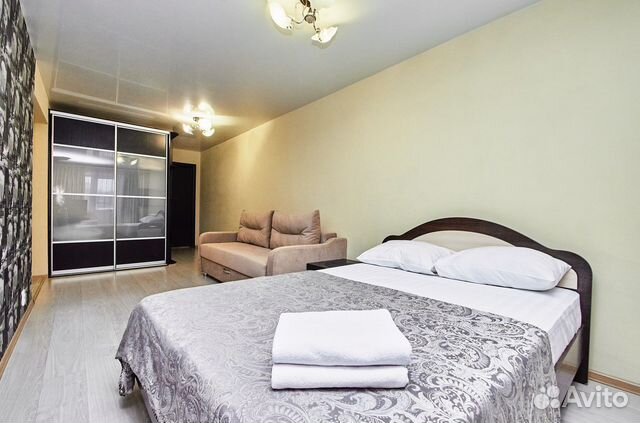 

1-к. квартира, 39 м², 2 кровати