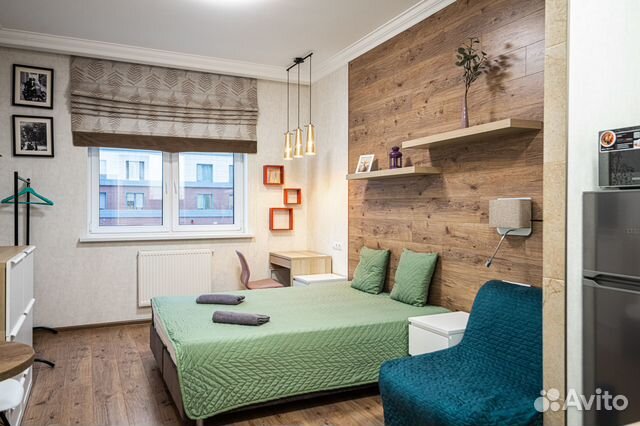 

Квартира-студия, 25 м², 2 кровати