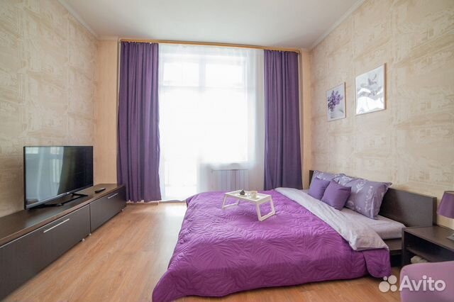

1-к. квартира, 46 м², 3 кровати