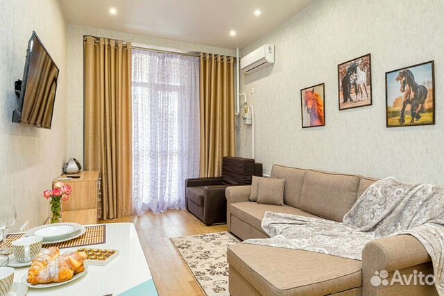 

Квартира-студия, 25 м², 2 кровати