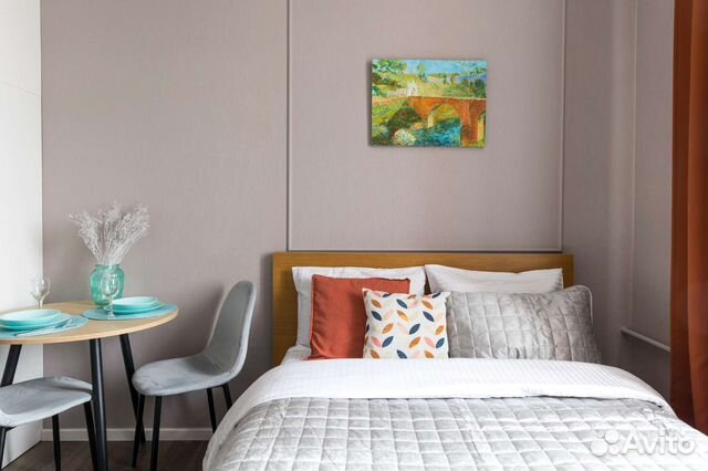 

Квартира-студия, 23 м², 1 кровать
