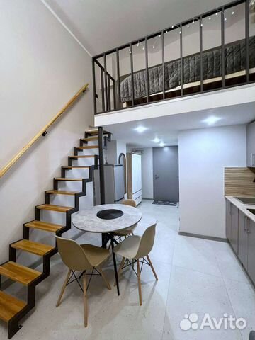 

Квартира-студия, 27 м², 2 кровати