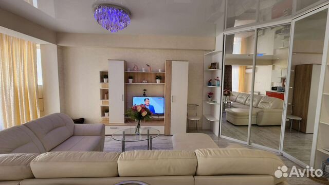 

1-к. квартира, 40 м², 2 кровати
