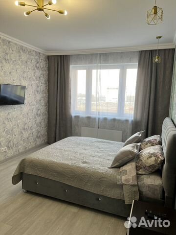 

1-к. квартира, 45 м², 2 кровати