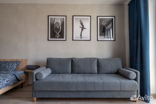 

1-к. квартира, 40 м², 2 кровати