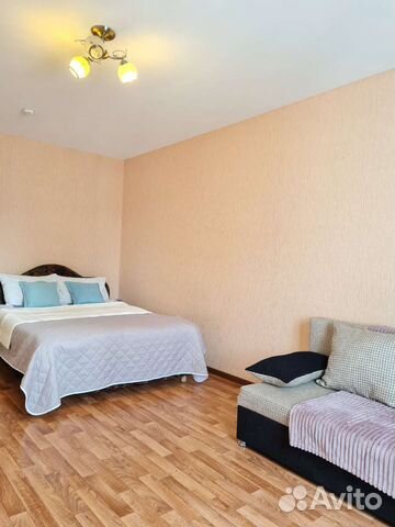

1-к. квартира, 39 м², 2 кровати